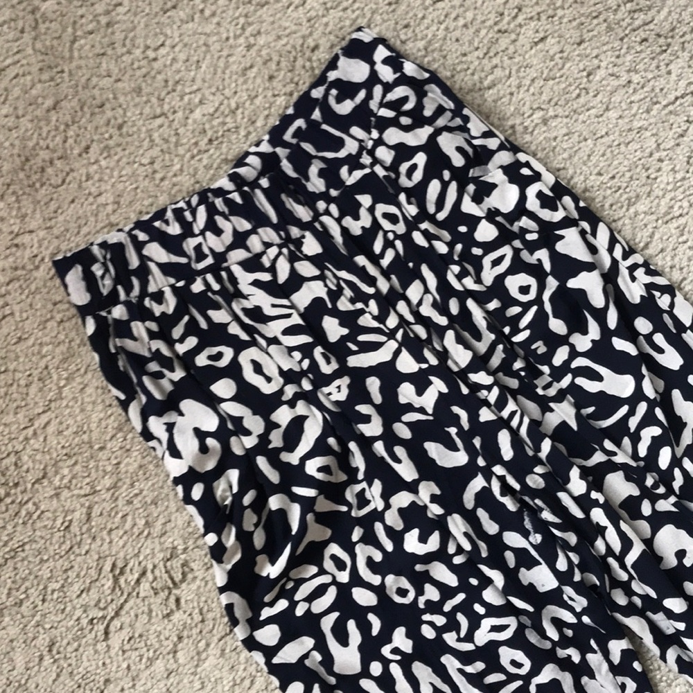 Leopard/cheetah print flowy pants